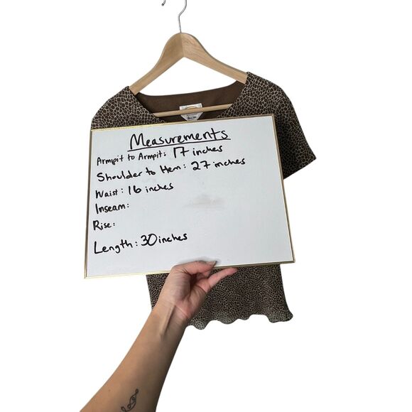 Talbots Pure Silk Giraffe Print Two Piece Skirt Set Sz 12 Career Office Chic - Picture 14 of 15